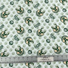 NBA Milwaukee Bucks Quilting Cotton Fabric | Green / White / Cream  | 44 Wide | 100% Cotton | By the Yard | Licensed