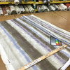 1 Yard Piece of Stream in Mink | Watercolor Stripes in Taupe / Grey / Blue / Lavender | Upholstery / Drapery Fabric | Braemore | 54" Wide | By the Yard
