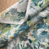 2.37 Yard Piece of Solarium Lessandra in Mist | OUTDOOR Home Decor Fabric | Watercolor Floral in Grey / Blue / Green |  Richloom | Medium Weight | 54" Wide | By the Yard