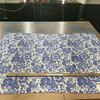 1 Yard Piece of PREMIER FLORAL In Color ROYAL Printed home Decor Fabric | By the Yard | SKNAUTO0624-126-REM2