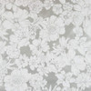 3.12 Yard Piece of Oilcloth Victoria Silver | Heavyweight Oilcloth Fabric | Home Decor Fabric | 47" Wide