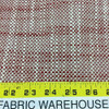 2.33 Yard Piece of Cherry Vanilla Upholstery Fabric | 54"W | BTY | Heavy Duty | Bold Texture