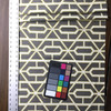3 Yard Piece of Modern Geometric Gray / Green / Beige | Home Decor Fabric | Drapery | 54 Wide |