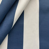 1.75 Yard Piece of Bryant Indoor/Outdoor Awning Stripe Lake Navy | Lightweight Outdoor Fabric | Home Decor Fabric | 54" Wide