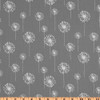 2.5 Yard Piece of Premier Prints Small Dandelion Twill Storm | Lightweight Twill Fabric | Home Decor Fabric | 54" Wide