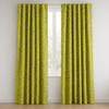 1.5 Yard Piece of Abstract Design in Citron Green | Velvet Upholstery Fabric | Heavy Weight | 54" Wide | By the Yard
