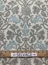 3 Yard Piece of Waverly Anika Spa | Medium Weight Duck Fabric | Home Decor Fabric | 54" Wide
