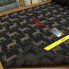 3 Yard Piece of Deer Buck Silhouette Tapestry Fabric | Chenille |  Upholstery | 54" Wide | By the Yard