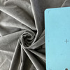 3 Yard Piece of Soft Suede Charcoal | Medium Weight Faux Suede Fabric | Home Decor Fabric | 60" Wide