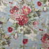 2.33 Yard Piece of Artist's View in Mist | Home Decor Fabric | Watercolor Floral | Blue / Green / Red | PKL Studio | Medium Weight | 54" Wide | By the Yard