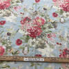 2.33 Yard Piece of Artist's View in Mist | Home Decor Fabric | Watercolor Floral | Blue / Green / Red | PKL Studio | Medium Weight | 54" Wide | By the Yard