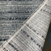 1.5 Yard Piece of Premier Prints Caine Outdoor Passport Navy | Outdoor Home Decor Fabric | Stripes in Blue / Grey / White | Medium Weight | 54" Wide | By the Yard