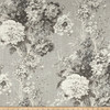 2 Yard Piece of Waverly Ballad Bouquet Blend Platinum Linen | Medium Weight Linen Fabric | Home Decor Fabric | 54" Wide