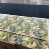 1.66 Yard Piece of Comersan Fabrics Maverick Duck Blue/Green | Lightweight Duck Fabric | Home Decor Fabric | 55" Wide