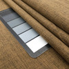 1.5 Yard Piece of Heathered Brown Linen Weave Fabric | Upholstery / Drapery | Medium Weight | 54 wide | By The Yard | Vision in Mocha