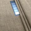 1.5 Yard Piece of Heathered Brown Linen Weave Fabric | Upholstery / Drapery | Medium Weight | 54 wide | By The Yard | Vision in Mocha