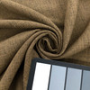 1.5 Yard Piece of Heathered Brown Linen Weave Fabric | Upholstery / Drapery | Medium Weight | 54 wide | By The Yard | Vision in Mocha
