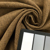 1.5 Yard Piece of Heathered Brown Linen Weave Fabric | Upholstery / Drapery | Medium Weight | 54 wide | By The Yard | Vision in Mocha