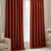 1.5 Yard Piece of Dark Orange Microfiber | Upholstery Fabric | Stain Resistant | 54" Wide | By the Yard