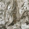 2 Yard Piece of Abstract in Shades of Brown | Upholstery / Drapery Fabric | 54 W | By the Yard