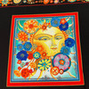 1 Yard Piece of Season of the Sun PANEL (23x44) in Multi | Benartex | Quilting Fabric | 44" Wide | 100% Cotton | Orange / Yellow / Green / Blue / Purple / Black