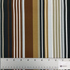 1.2 Yard Piece of Labrisa in Rattan | Outdoor Waterproof Upholstery Fabric | Stripes | Brown / Tan / Black / Grey / White | Richloom Brand | 100% Polyester | 54" Wide | By the Yard.
