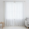 6.12 Yard Piece of Waterfall 60" 100% Cotton Sheeting White | Lightweight Woven Fabric | Home Decor Fabric | 60" Wide