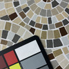1.75 Yard Piece of Bryant Indoor/Outdoor Newport Mosaic Sand | Lightweight Outdoor Fabric | Home Decor Fabric | 54" Wide