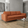 1.12 Yard Piece of Sunbrella Mill Cloth Rust | Furniture Weight Fabric | 54 Wide | BTY | 44316-0017