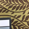 2 Yard Piece of Leafy Vines Brown / Green | Heavy Upholstery Fabric | 54 Wide | By the Yard