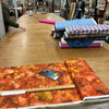 0.87 Yard Piece of Midas in Pumpkin | Northcott | Quilting Fabric | 44" Wide | 100% Cotton | Abstract Marbling | Metallic Gold / Orange / Rust / Brown