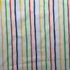 2.75 Yard Piece of Waggle Primary Stripes Upholstery / Drapery Fabric | Cyrus Clark | 54 W | BTY
