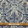 1.9 Yard Piece of PKL Studio Summer Medallion Outdoor Marine | Medium Weight Outdoor Fabric | Home Decor Fabric | 54" Wide