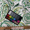 3.12 Yard Piece of Gable in Emerald | Home Decor Fabric | Painterly Paisley in Green / White | Medium Weight | 100% Cotton | 54" Wide | By the Yard