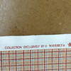 2.12 Yard Piece of Vintage Plaid in Red / Orange / White  | Home Decor Fabric | Cotton | 54" Wide | By the Yard