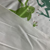 3.75 Yard Piece of Modern Coastal Frog Twill Lettuce Green | Medium Weight Twill Fabric | Home Decor Fabric | 54" Wide