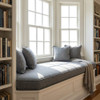 2.5 Yard Piece of Storm Blue | Indoor / Outdoor Fabric | Upholstery / Drapery | 54 Wide | By the Yard