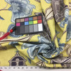 2 Yard Piece of Emperor's Garden in Chartreuse Upholstery Drapery Fabric | Braemore | 54W | BTY | 42209-542-REM2