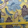 1 Yard Piece of Emperor's Garden in Chartreuse Upholstery Drapery Fabric | Braemore | 54W | BTY
