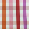 2.87 Yard Piece of Bright Checked Plaid Upholstery / Drapery Fabric | 54" wide | By the Yard