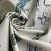 2.37 Yard Piece of Premier Prints Vintage Air Felix/Natural | Medium Weight Duck Fabric | Home Decor Fabric | 54" Wide