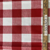 2.87 Yard Piece of Premier Prints Outdoor Anderson Rojo | Medium Weight Outdoor Fabric | Home Decor Fabric | 54" Wide
