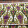 2.3 Yard Piece of Lacefield Designs Uzbek Ikat Basketweave Chartreuse | Medium/Heavyweight Basketweave Fabric | Home Decor Fabric | 54" Wide