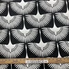0.75 Yard Piece of Genevieve Gorder Outdoor Flock Midnight | Medium Weight Outdoor Fabric | Home Decor Fabric | 54" Wide | FDC0123-0537496-REM2