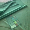 1.5 Yard Piece of Sheer Voile Emerald Green | Lightweight Voile Fabric | Home Decor Fabric | 58" Wide