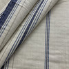 3.66 Yard Piece of Laura & Kiran Feedsack Stripe Indigo | Heavyweight Basketweave Fabric | Home Decor Fabric | 54" Wide