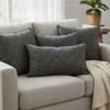 2 Yard Piece of Leafy Vines in Navy Blue and Yellow | Upholstery Fabric | 54" Wide | By the Yard