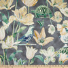 3 Yard Piece of Harrison Howard Enchanted Garden Floral Slub Duck Cloud | Lightweight Duck Fabric | Home Decor Fabric | 54" Wide