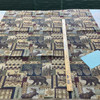 2.25 Yard Piece of Peters Cabin Patch Jacquard Stone | Medium/Heavyweight Jacquard Fabric | Home Decor Fabric | 54" Wide