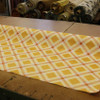 yellow modern design fabric